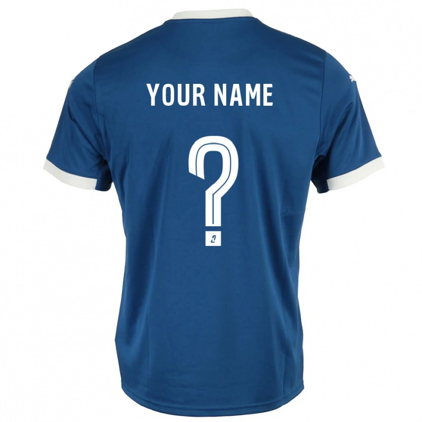 Danxen Herren Ihren Namen #0 Blau Weiß Heimtrikot Trikot 2025/26 T-Shirt Schweiz