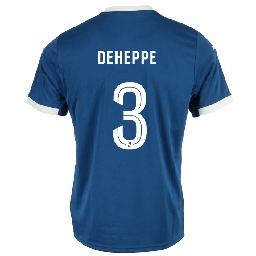 Danxen Herren Nathan Deheppe #3 Blau Weiß Heimtrikot Trikot 2025/26 T-Shirt Schweiz