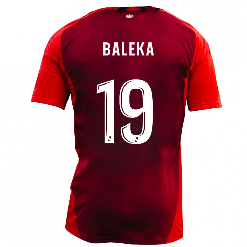 Danxen Herren Randy Baleka #19 Rot Burgund Heimtrikot Trikot 2025/26 T-Shirt Schweiz