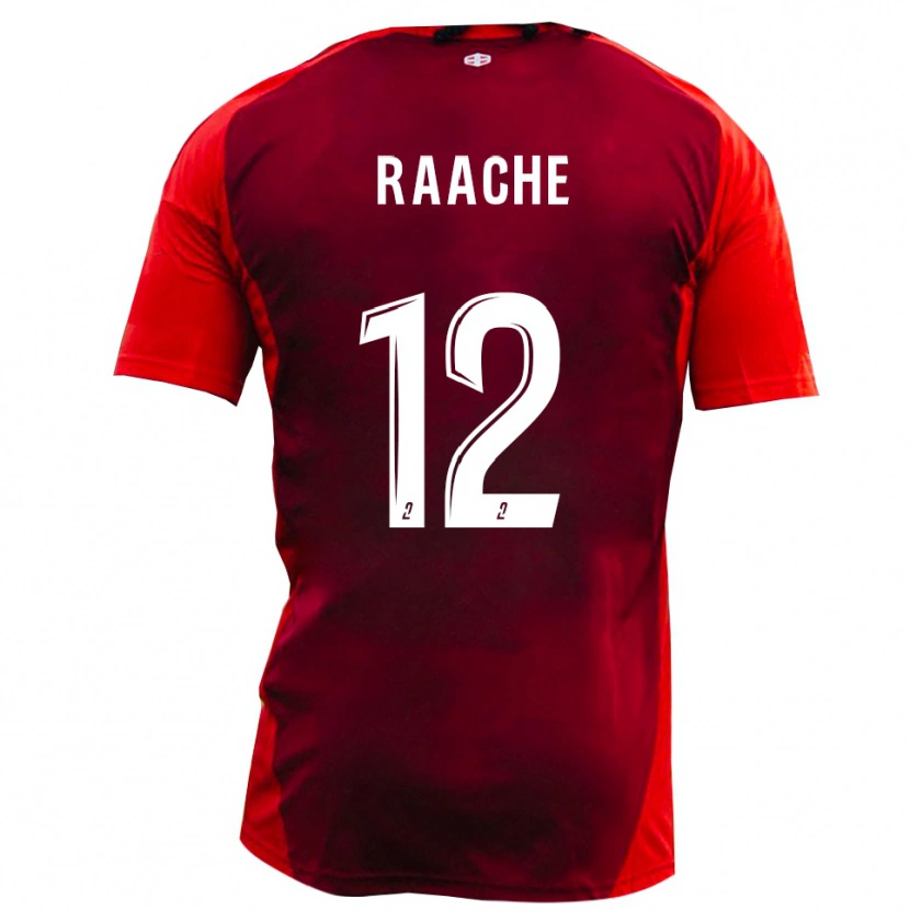 Danxen Herren Ibrahim Raache #12 Rot Burgund Heimtrikot Trikot 2025/26 T-Shirt Schweiz