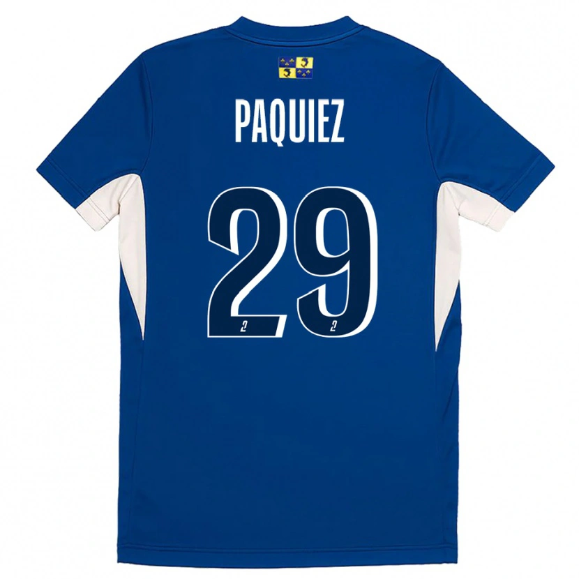 Danxen Herren Gaëtan Paquiez #29 Blau Marine Heimtrikot Trikot 2025/26 T-Shirt Schweiz