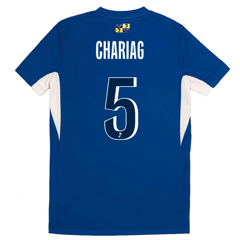 Danxen Herren Adam Chariag #5 Blau Marine Heimtrikot Trikot 2025/26 T-Shirt Schweiz