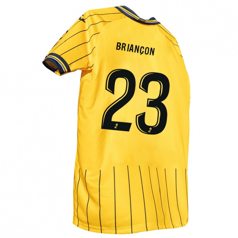 Danxen Herren Anthony Briançon #23 Gelb Marine Heimtrikot Trikot 2025/26 T-Shirt Schweiz