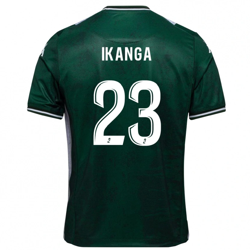 Danxen Herren Jovany Ikanga #23 Grün Weiß Heimtrikot Trikot 2025/26 T-Shirt Schweiz