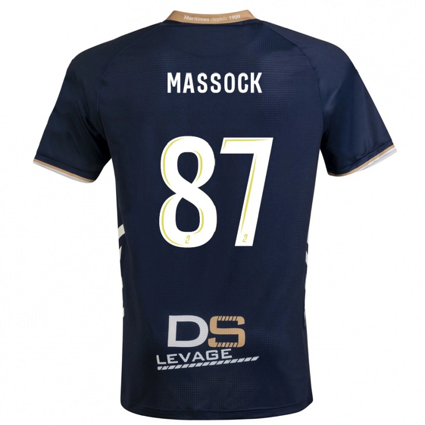 Danxen Herren Théna Massock #87 Marine Gold Heimtrikot Trikot 2025/26 T-Shirt Schweiz