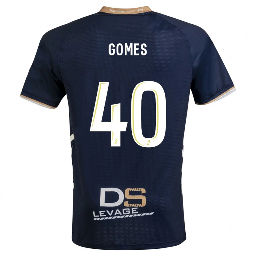 Danxen Herren Yvan Gomes #40 Marine Gold Heimtrikot Trikot 2025/26 T-Shirt Schweiz