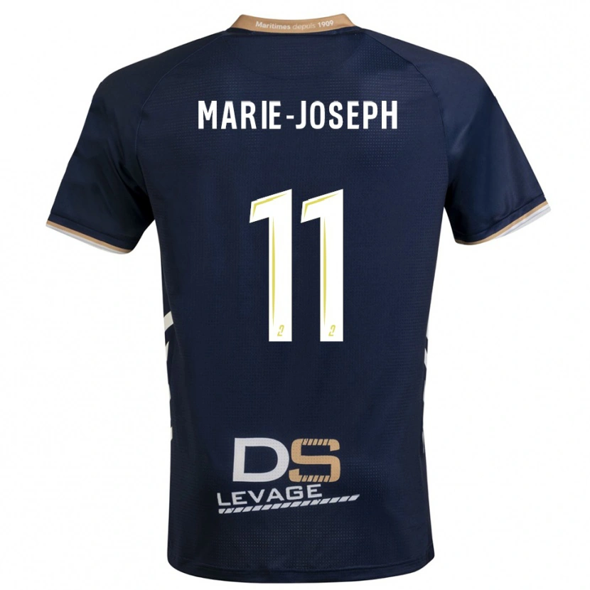 Danxen Herren Thomas Marie-Joseph #11 Marine Gold Heimtrikot Trikot 2025/26 T-Shirt Schweiz