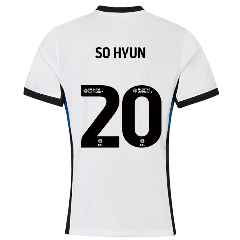 Danxen Herren Cho So-Hyun #20 Weiß Blau Auswärtstrikot Trikot 2025/26 T-Shirt Schweiz