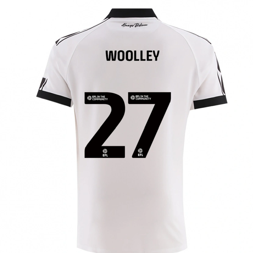 Danxen Herren Jesse Woolley #27 Weiß Schwarz Auswärtstrikot Trikot 2025/26 T-Shirt Schweiz