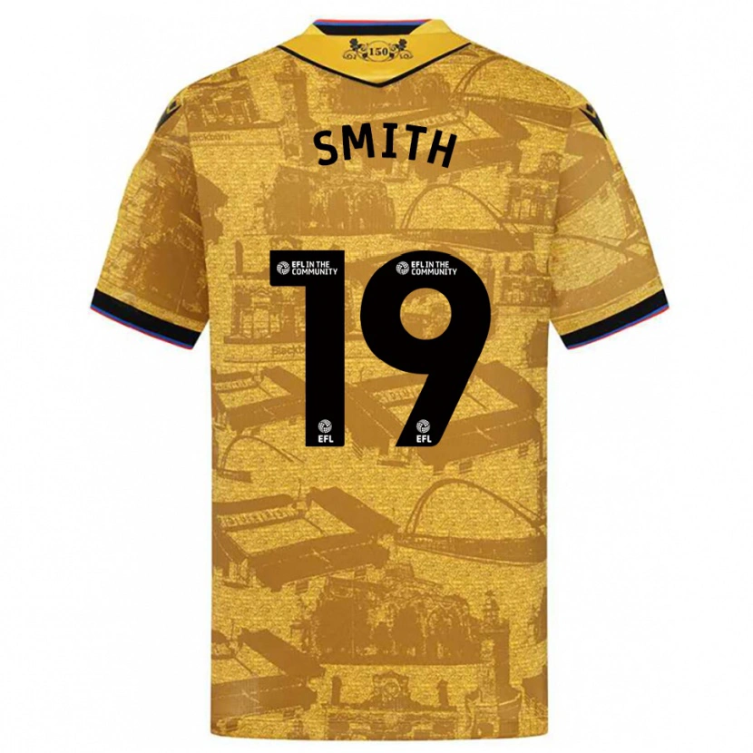Danxen Herren Evie Smith #19 Gold Schwarz Auswärtstrikot Trikot 2025/26 T-Shirt Schweiz