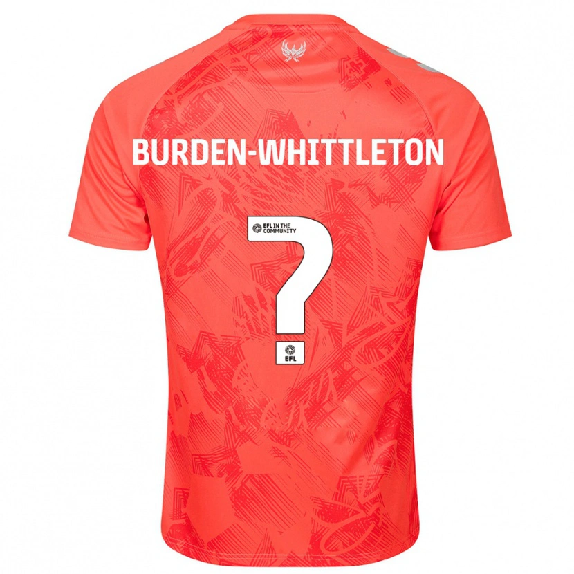 Danxen Herren Charlie Burden-Whittleton #0 Orange Weiß Auswärtstrikot Trikot 2025/26 T-Shirt Schweiz