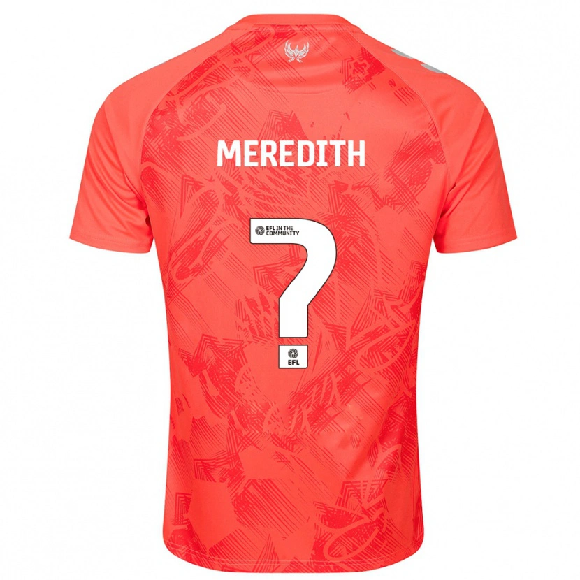 Danxen Herren Eliot Meredith #0 Orange Weiß Auswärtstrikot Trikot 2025/26 T-Shirt Schweiz