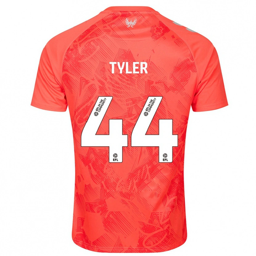 Danxen Herren Cian Tyler #44 Orange Weiß Auswärtstrikot Trikot 2025/26 T-Shirt Schweiz