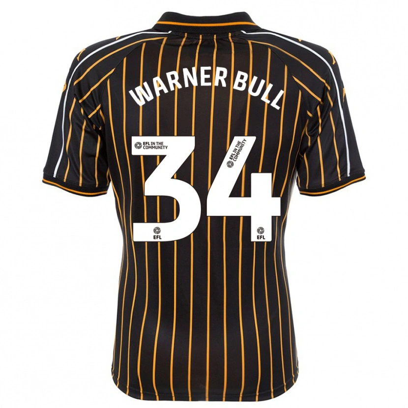 Danxen Herren Lucy Warner-Bull #34 Weiß Schwarz Auswärtstrikot Trikot 2025/26 T-Shirt Schweiz