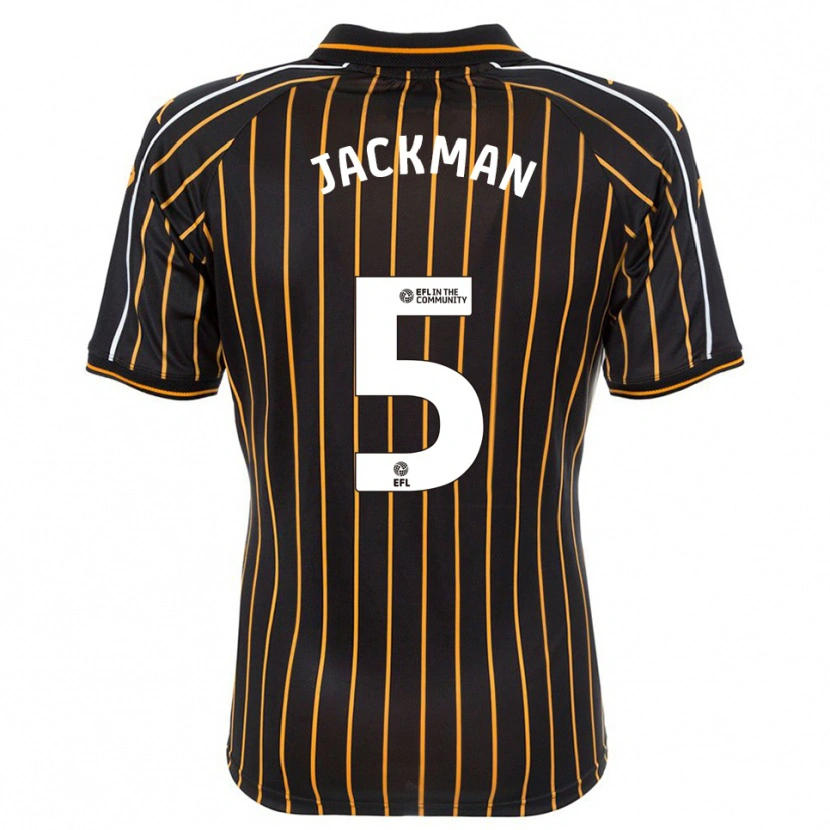 Danxen Herren Ellice Jackman #5 Weiß Schwarz Auswärtstrikot Trikot 2025/26 T-Shirt Schweiz