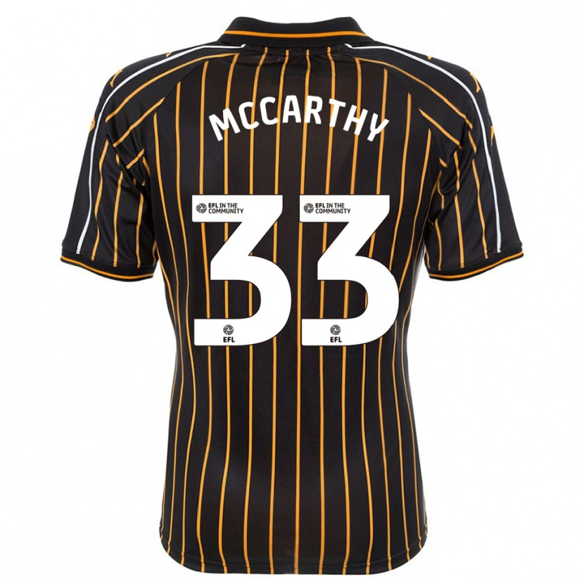 Danxen Herren Cathal Mccarthy #33 Weiß Schwarz Auswärtstrikot Trikot 2025/26 T-Shirt Schweiz
