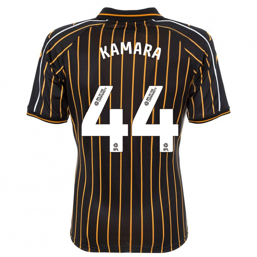 Danxen Herren Abu Kamara #44 Weiß Schwarz Auswärtstrikot Trikot 2025/26 T-Shirt Schweiz