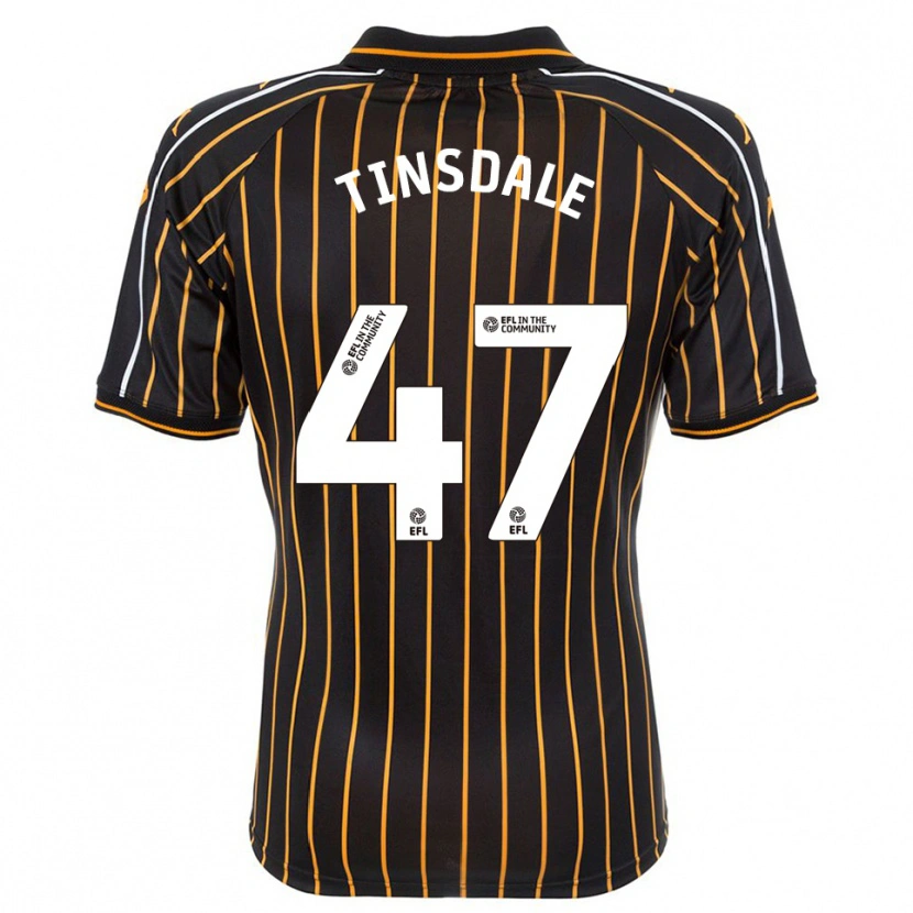 Danxen Herren Nathan Tinsdale #47 Weiß Schwarz Auswärtstrikot Trikot 2025/26 T-Shirt Schweiz