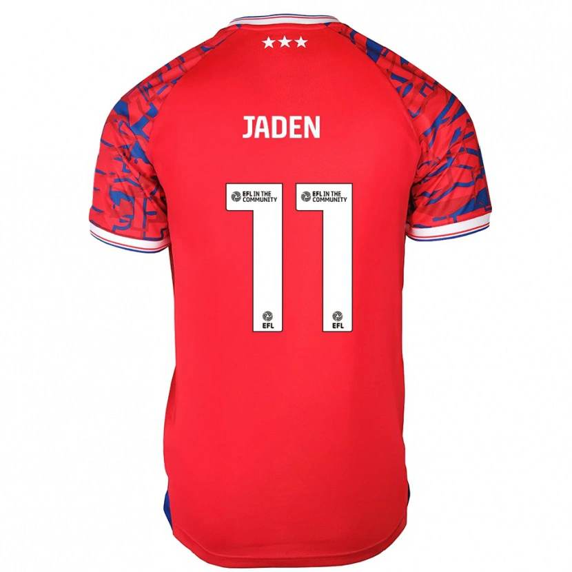 Danxen Herren Jaden Philogene #11 Rot Blau Auswärtstrikot Trikot 2025/26 T-Shirt Schweiz