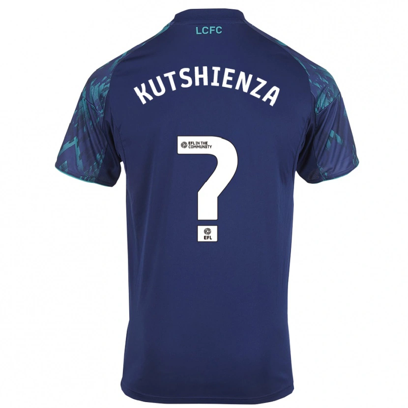 Danxen Herren Jude Kutshienza #0 Marinegrün Weiß Auswärtstrikot Trikot 2025/26 T-Shirt Schweiz