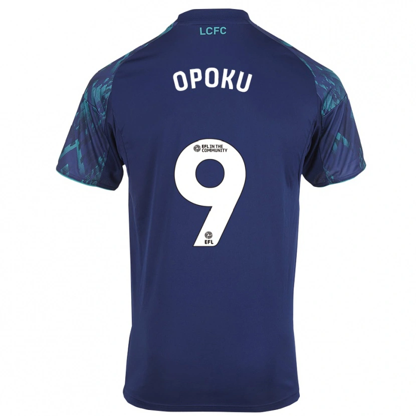 Danxen Herren Nathaniel Opoku #9 Marinegrün Weiß Auswärtstrikot Trikot 2025/26 T-Shirt Schweiz