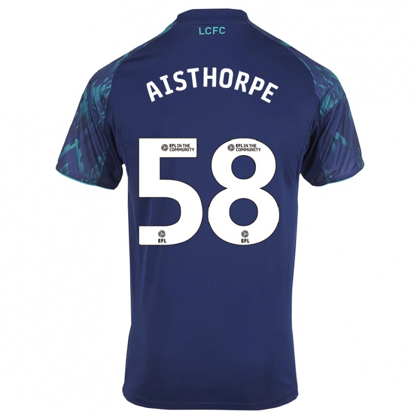 Danxen Herren Bailey Aisthorpe #58 Marinegrün Weiß Auswärtstrikot Trikot 2025/26 T-Shirt Schweiz