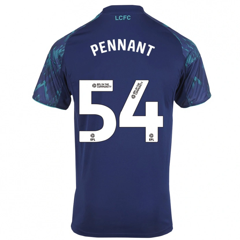 Danxen Herren Kian Pennant #54 Marinegrün Weiß Auswärtstrikot Trikot 2025/26 T-Shirt Schweiz