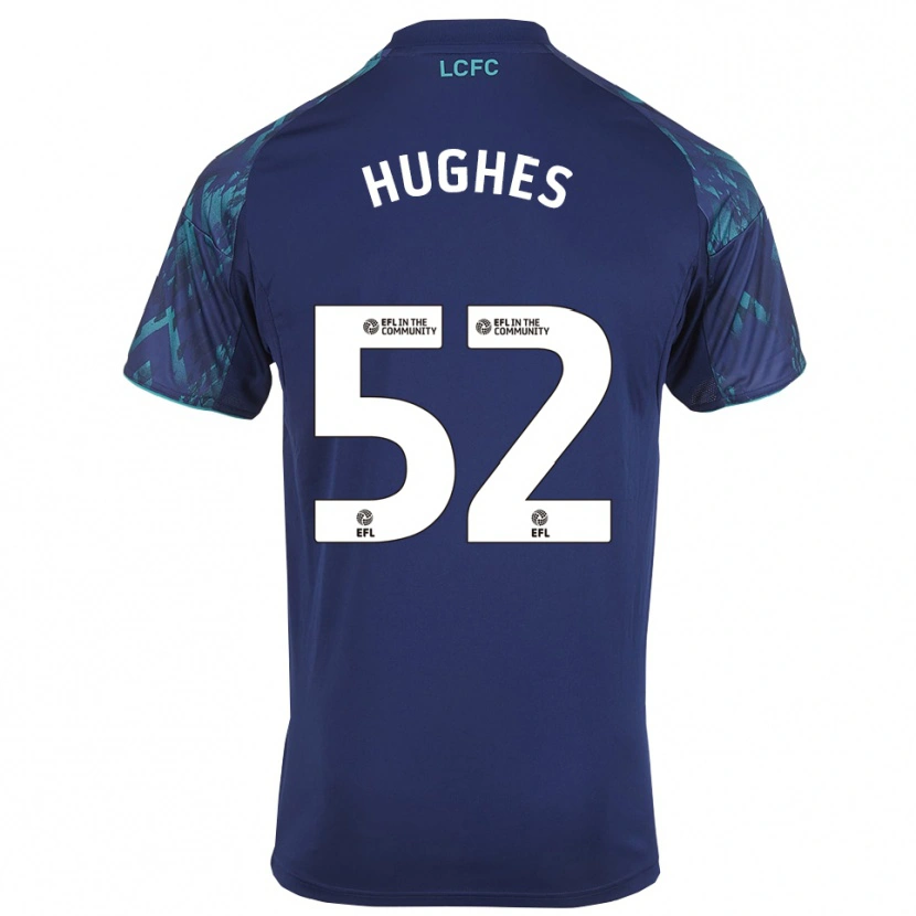 Danxen Herren Iestyn Hughes #52 Marinegrün Weiß Auswärtstrikot Trikot 2025/26 T-Shirt Schweiz