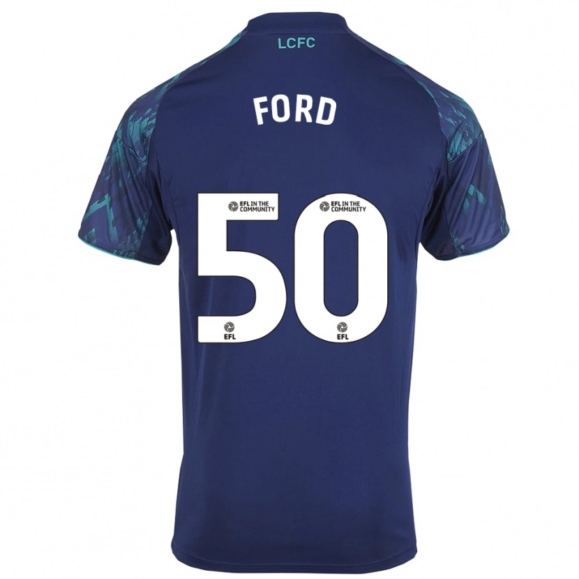 Danxen Herren Harvey Godsmark Ford #50 Marinegrün Weiß Auswärtstrikot Trikot 2025/26 T-Shirt Schweiz