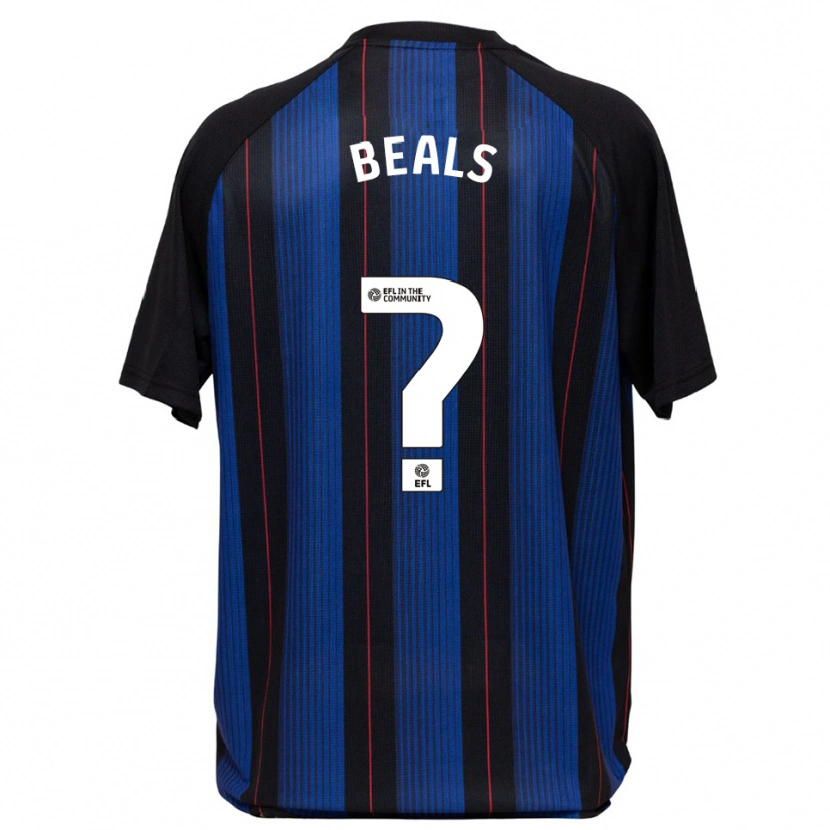 Danxen Herren Ben Beals #0 Blau Schwarz Auswärtstrikot Trikot 2025/26 T-Shirt Schweiz