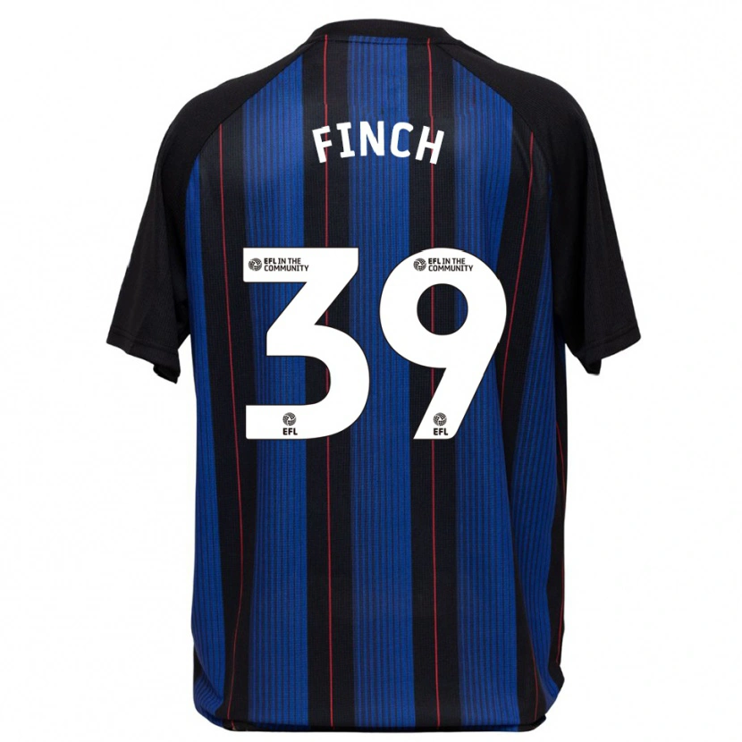 Danxen Herren Sonny Finch #39 Blau Schwarz Auswärtstrikot Trikot 2025/26 T-Shirt Schweiz