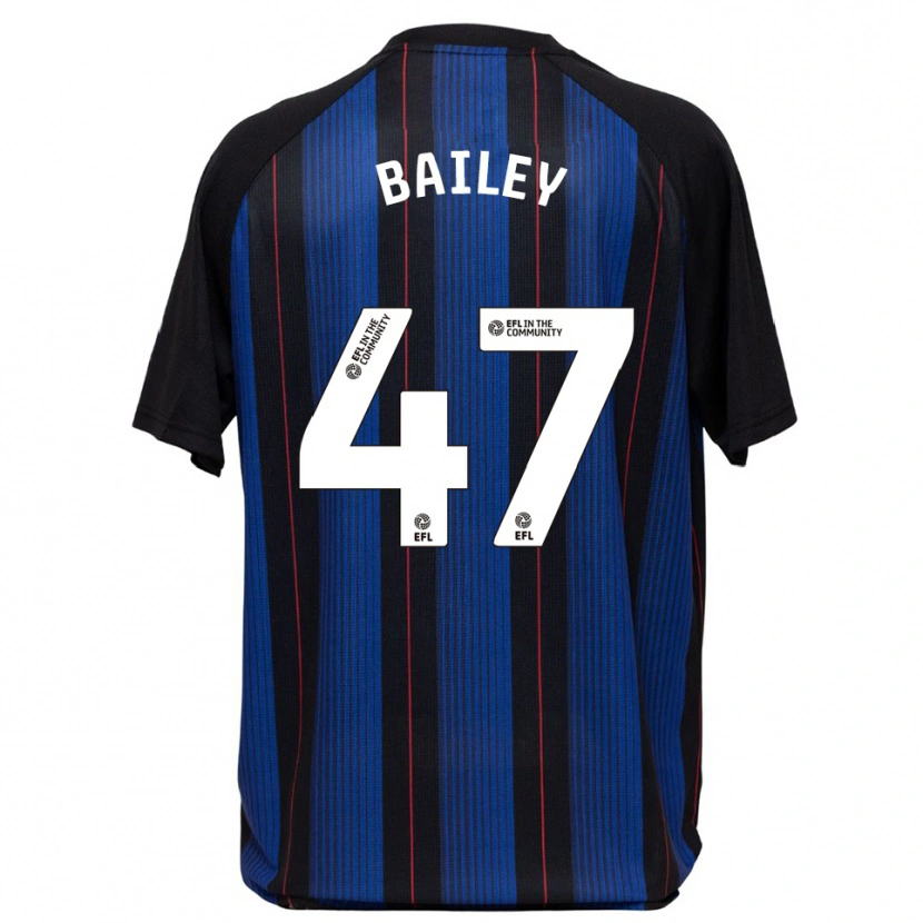 Danxen Herren Bailey Palmer #47 Blau Schwarz Auswärtstrikot Trikot 2025/26 T-Shirt Schweiz