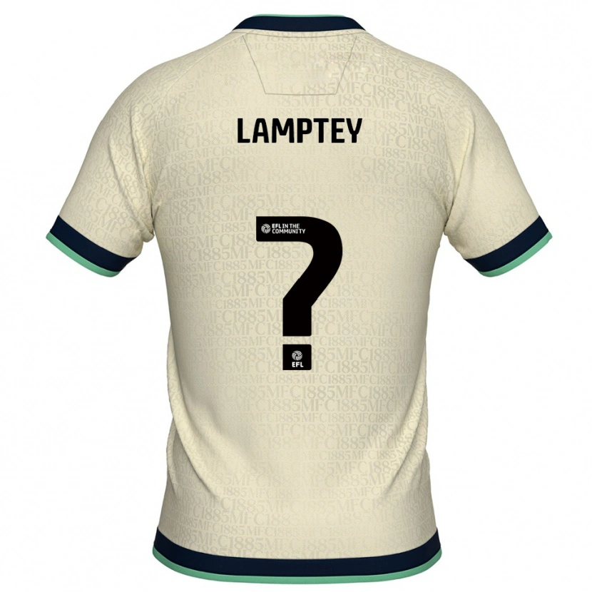 Danxen Herren Rafiq Lamptey #0 Champagner Marine Auswärtstrikot Trikot 2025/26 T-Shirt Schweiz