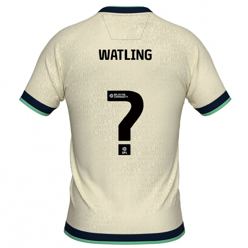 Danxen Herren Ciara Watling #0 Champagner Marine Auswärtstrikot Trikot 2025/26 T-Shirt Schweiz