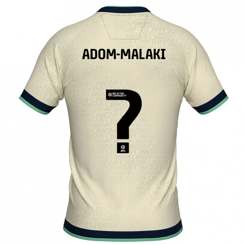 Danxen Herren Nino Adom-Malaki #0 Champagner Marine Auswärtstrikot Trikot 2025/26 T-Shirt Schweiz