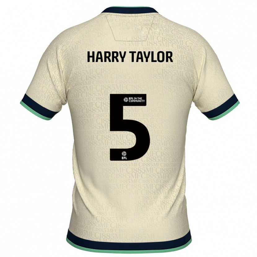 Danxen Herren Harry Taylor #5 Champagner Marine Auswärtstrikot Trikot 2025/26 T-Shirt Schweiz