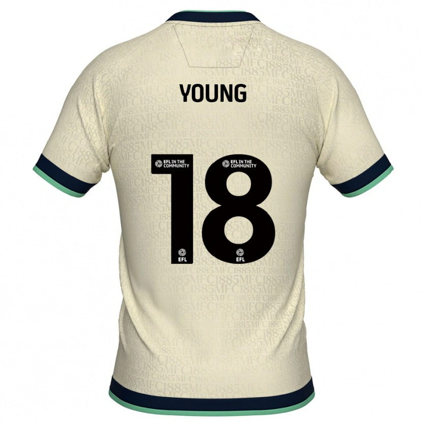 Danxen Herren Michelle Young #18 Champagner Marine Auswärtstrikot Trikot 2025/26 T-Shirt Schweiz
