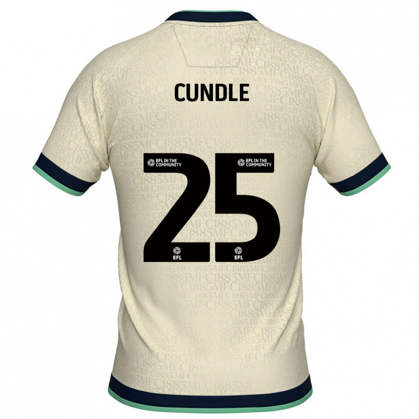 Danxen Herren Luke Cundle #25 Champagner Marine Auswärtstrikot Trikot 2025/26 T-Shirt Schweiz