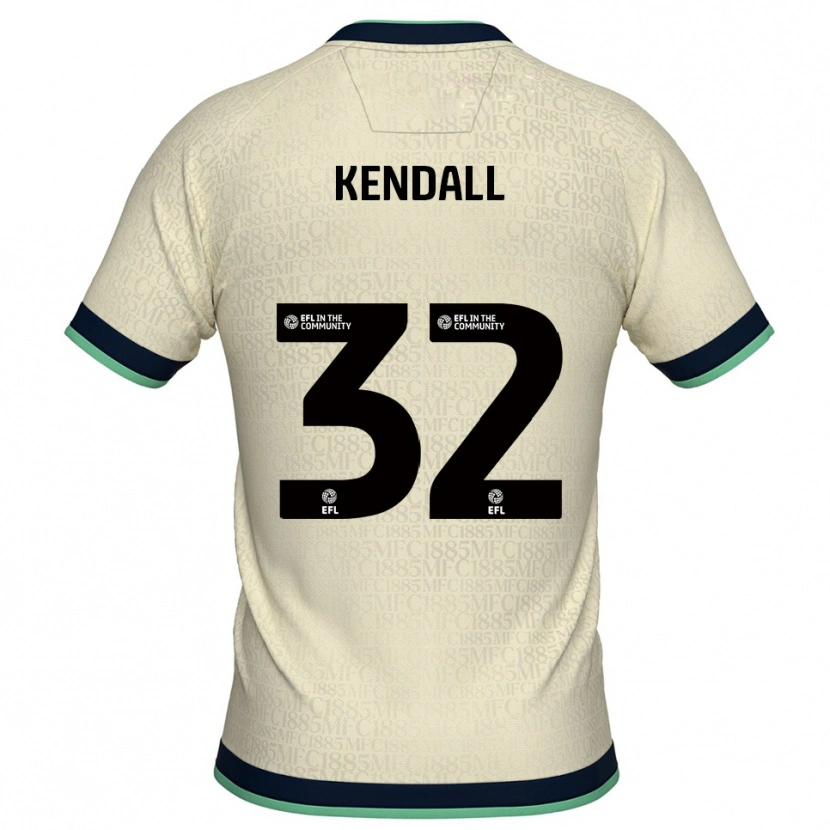 Danxen Herren Sheldon Kendall #32 Champagner Marine Auswärtstrikot Trikot 2025/26 T-Shirt Schweiz