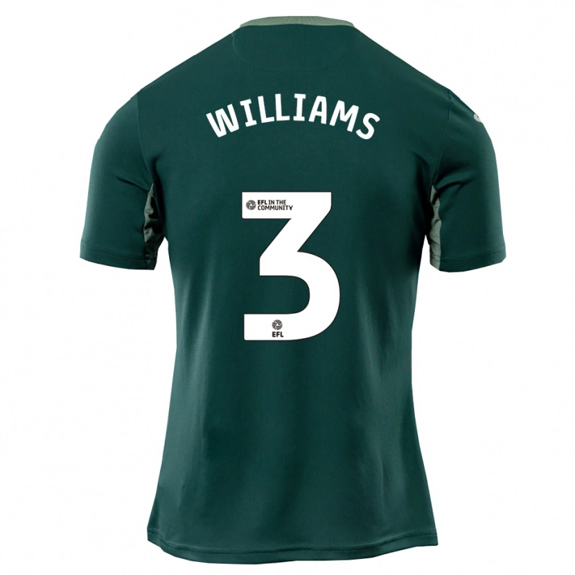 Danxen Herren Tyler Williams #3 Grün Weiß Lila Auswärtstrikot Trikot 2025/26 T-Shirt Schweiz