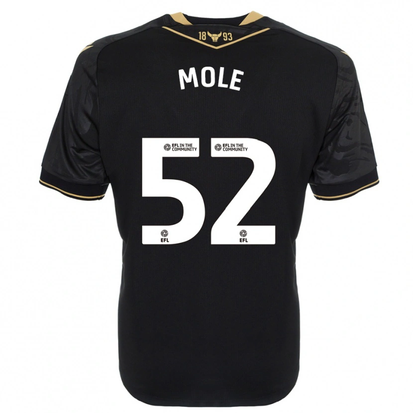 Danxen Herren Harrison Mole #52 Schwarz Gold Auswärtstrikot Trikot 2025/26 T-Shirt Schweiz