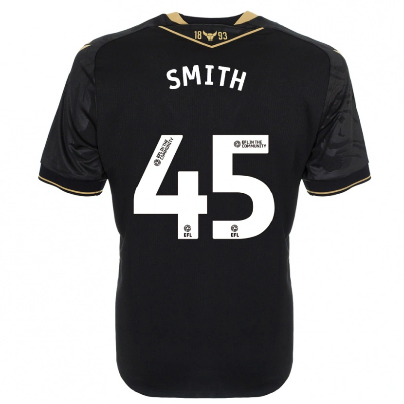 Danxen Herren Max Smith #45 Schwarz Gold Auswärtstrikot Trikot 2025/26 T-Shirt Schweiz