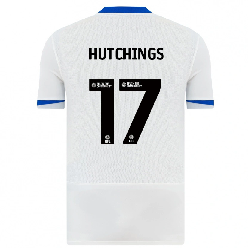 Danxen Herren Annie Hutchings #17 Weiß Schwarz Auswärtstrikot Trikot 2025/26 T-Shirt Schweiz