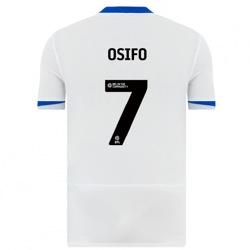 Danxen Herren Jermaine Osifo #7 Weiß Schwarz Auswärtstrikot Trikot 2025/26 T-Shirt Schweiz