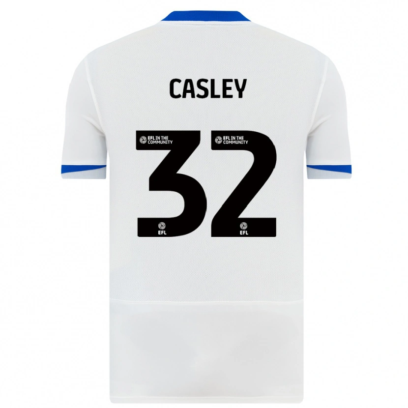 Danxen Herren Riva Casley #32 Weiß Schwarz Auswärtstrikot Trikot 2025/26 T-Shirt Schweiz