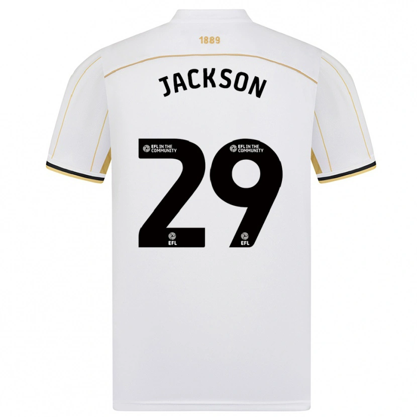 Danxen Herren Fallon Olivia Connolly-Jackson #29 Weiß Gold Auswärtstrikot Trikot 2025/26 T-Shirt Schweiz