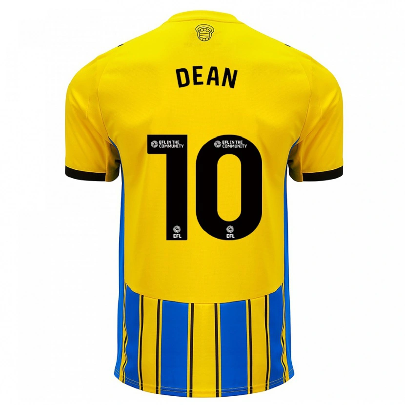 Danxen Herren Rianna Dean #10 Blau Gelb Auswärtstrikot Trikot 2025/26 T-Shirt Schweiz