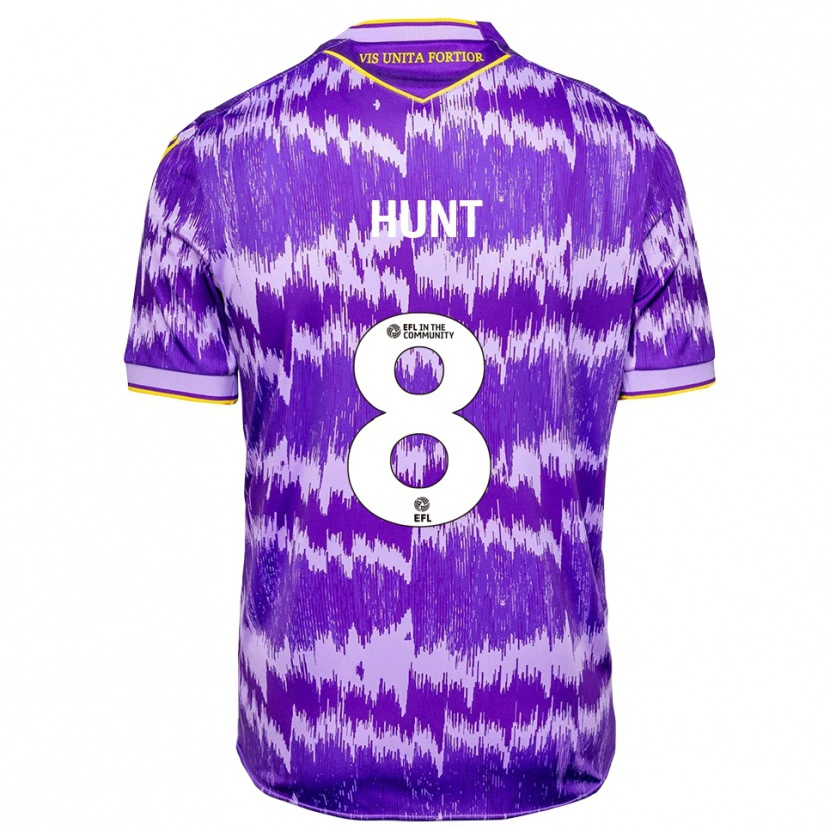 Danxen Herren Abby Hunt #8 Lila Gelb Auswärtstrikot Trikot 2025/26 T-Shirt Schweiz