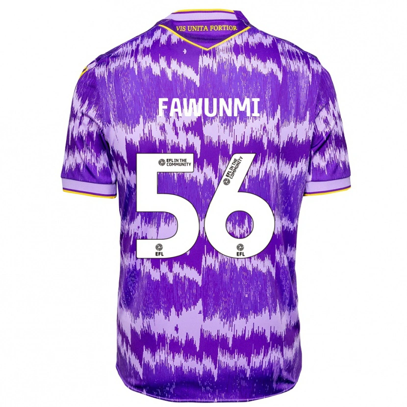 Danxen Herren Favour Fawunmi #56 Lila Gelb Auswärtstrikot Trikot 2025/26 T-Shirt Schweiz