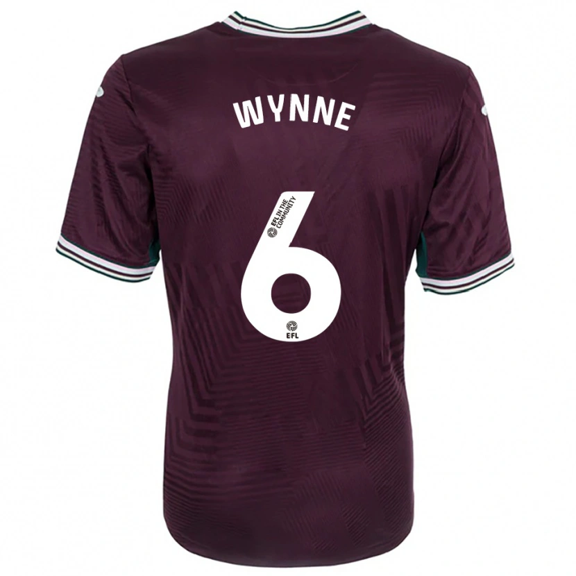 Danxen Herren Sammy Wynne #6 Rostrot Weiß Auswärtstrikot Trikot 2025/26 T-Shirt Schweiz